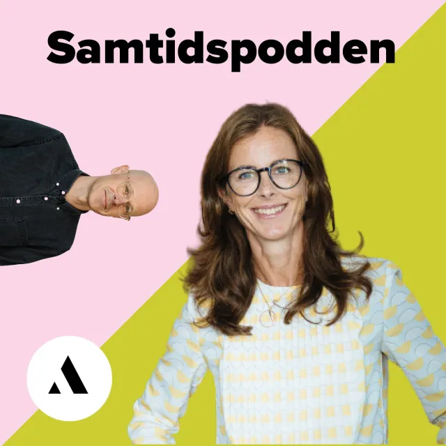 Cover art: Samtidspodden, with photos of the show’s two hosts and the Altitude logo.